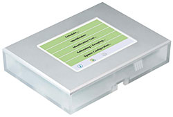 e-touchBOX for controlling and monitoring up to 60 DALI emergency lighting units